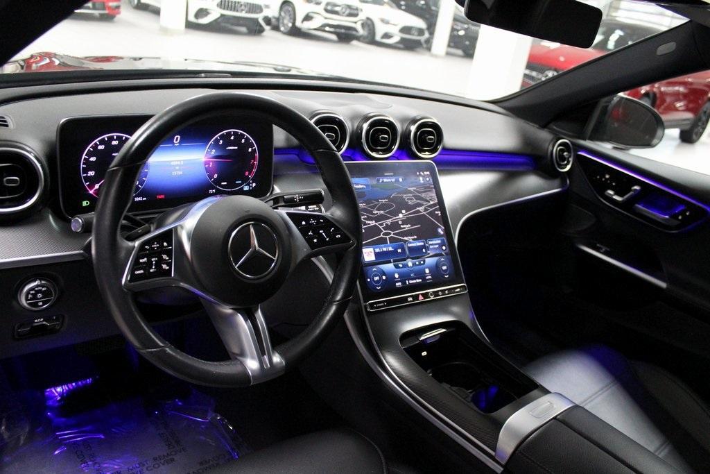 used 2023 Mercedes-Benz C-Class car, priced at $38,985