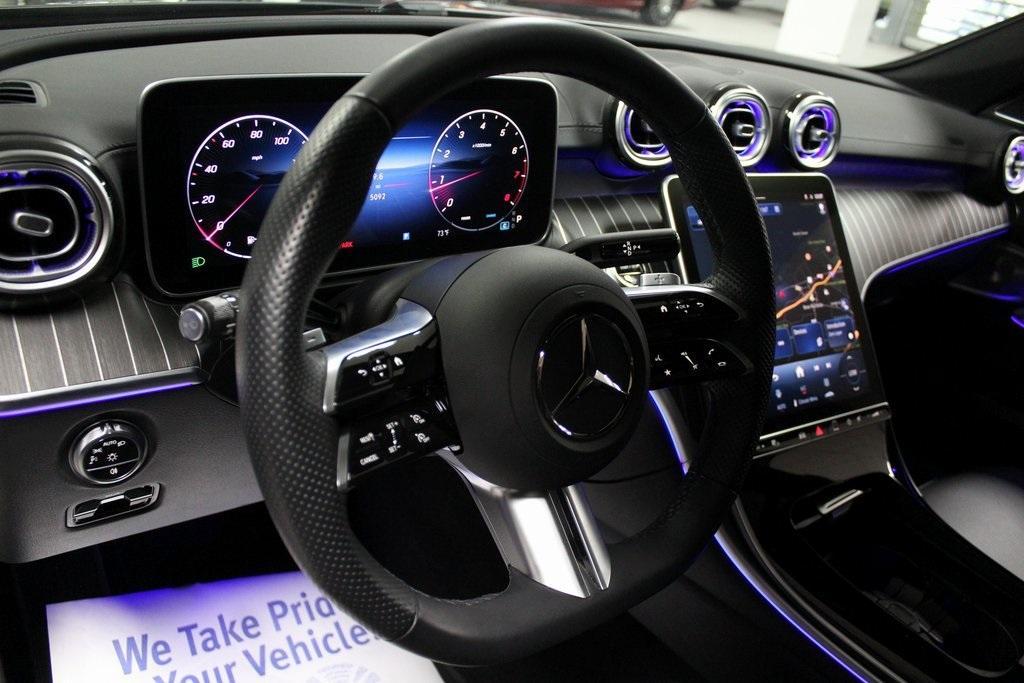 used 2025 Mercedes-Benz C-Class car, priced at $52,975