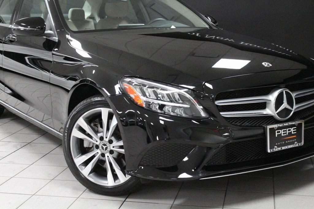 used 2021 Mercedes-Benz C-Class car, priced at $29,990