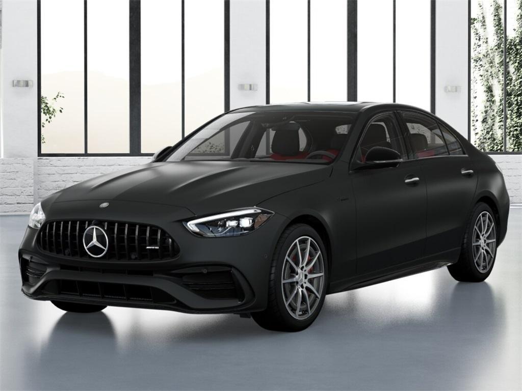 new 2025 Mercedes-Benz AMG C 43 car, priced at $73,105