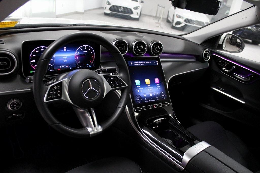 used 2025 Mercedes-Benz C-Class car, priced at $46,430