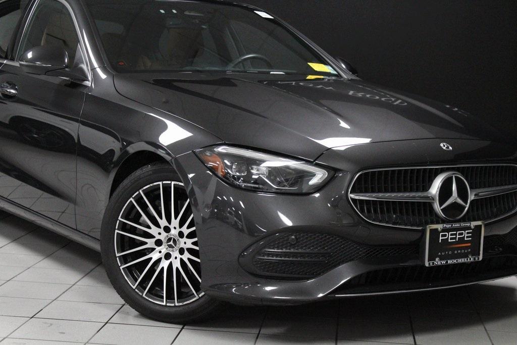 used 2023 Mercedes-Benz C-Class car, priced at $35,595