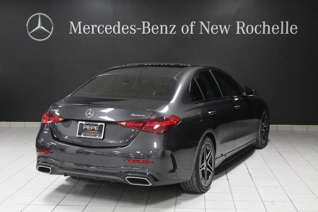 used 2022 Mercedes-Benz C-Class car, priced at $37,590