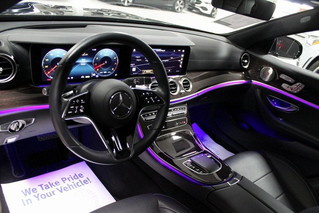 used 2021 Mercedes-Benz E-Class car, priced at $41,325