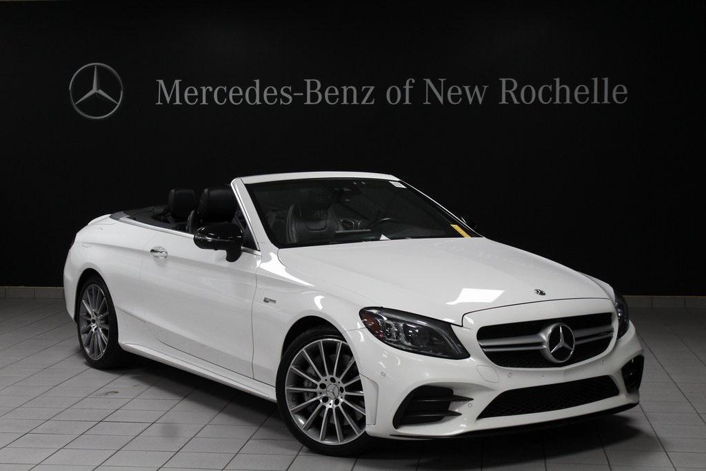 used 2019 Mercedes-Benz AMG C 43 car, priced at $36,595