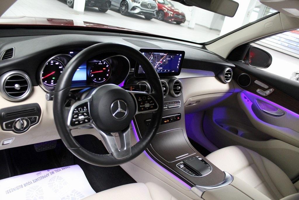 used 2021 Mercedes-Benz GLC 300 car, priced at $30,595