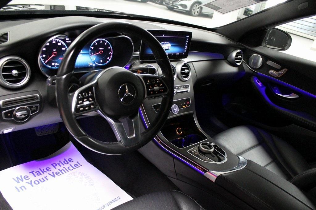 used 2021 Mercedes-Benz C-Class car, priced at $29,901