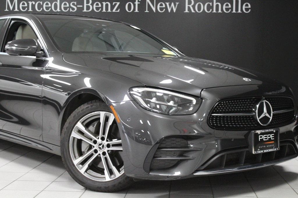 used 2022 Mercedes-Benz E-Class car, priced at $41,595