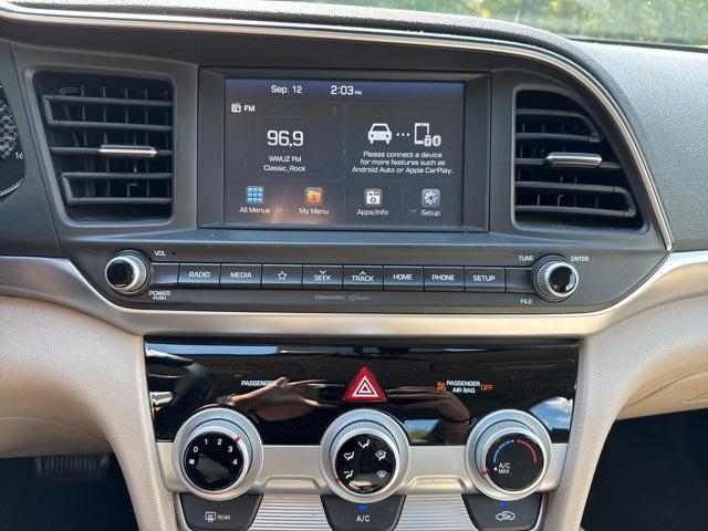 used 2019 Hyundai Elantra car, priced at $12,214