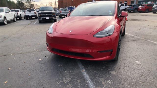 used 2022 Tesla Model Y car, priced at $28,899