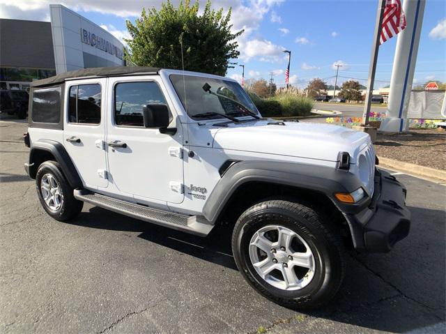 used 2018 Jeep Wrangler Unlimited car, priced at $24,629