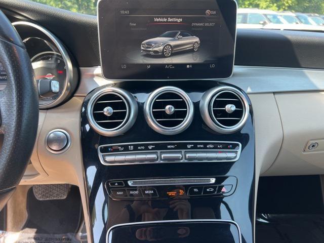 used 2017 Mercedes-Benz C-Class car, priced at $27,473