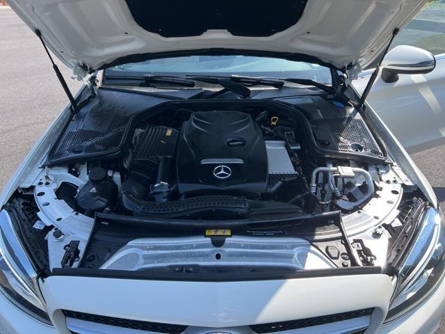 used 2017 Mercedes-Benz C-Class car, priced at $27,473
