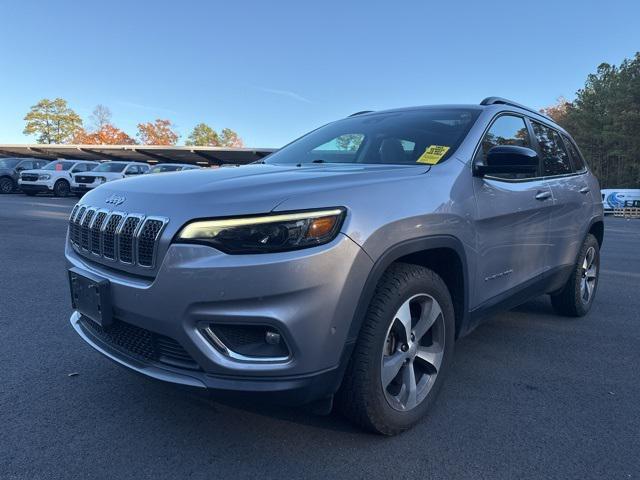 used 2022 Jeep Cherokee car, priced at $21,500