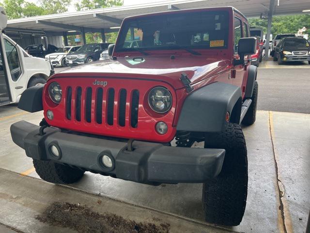 used 2016 Jeep Wrangler Unlimited car, priced at $16,877
