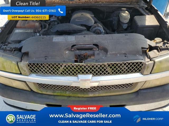 used 2003 Chevrolet Silverado 1500 car, priced at $675