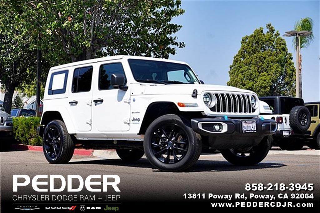 used 2024 Jeep Wrangler 4xe car, priced at $33,165