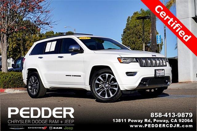 used 2017 Jeep Grand Cherokee car, priced at $21,099