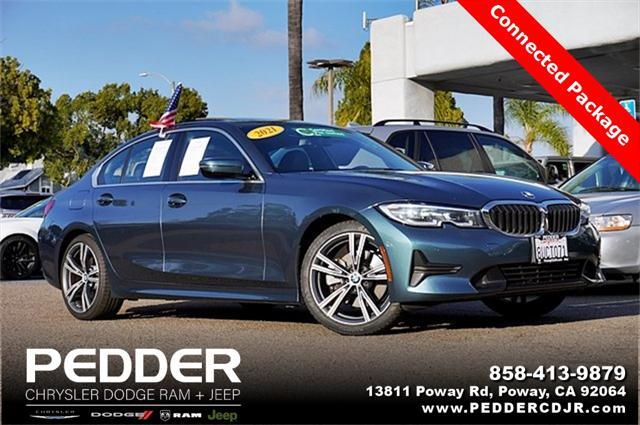 used 2021 BMW 330 car, priced at $28,403