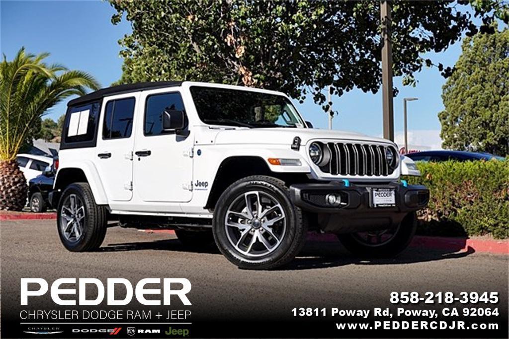 used 2024 Jeep Wrangler 4xe car, priced at $32,041