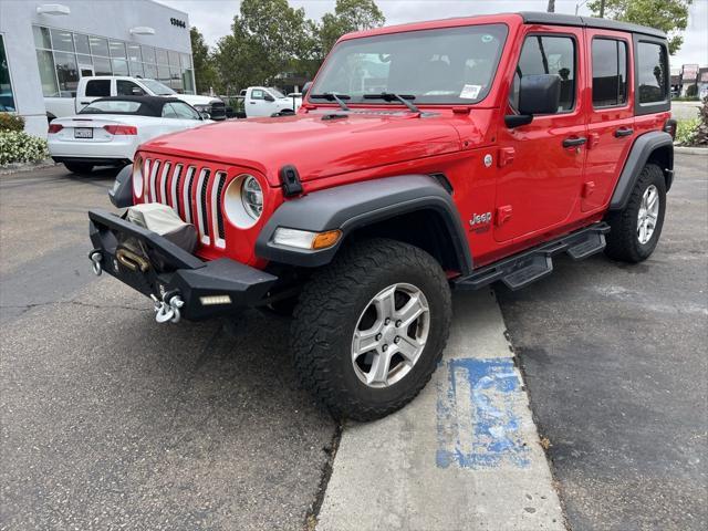 used 2020 Jeep Wrangler Unlimited car, priced at $30,753