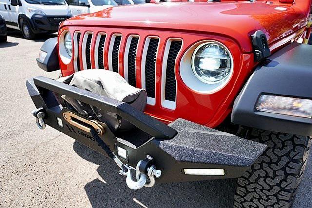 used 2020 Jeep Wrangler Unlimited car, priced at $27,032