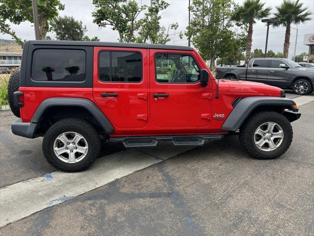 used 2020 Jeep Wrangler Unlimited car, priced at $30,753