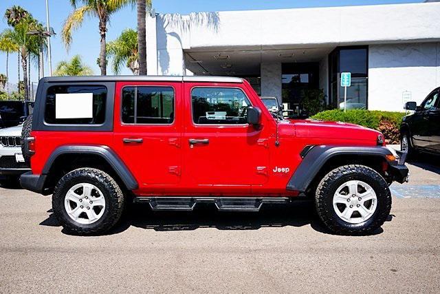 used 2020 Jeep Wrangler Unlimited car, priced at $27,032