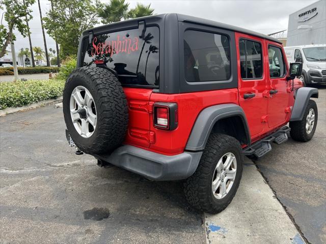 used 2020 Jeep Wrangler Unlimited car, priced at $30,753