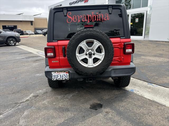 used 2020 Jeep Wrangler Unlimited car, priced at $30,753