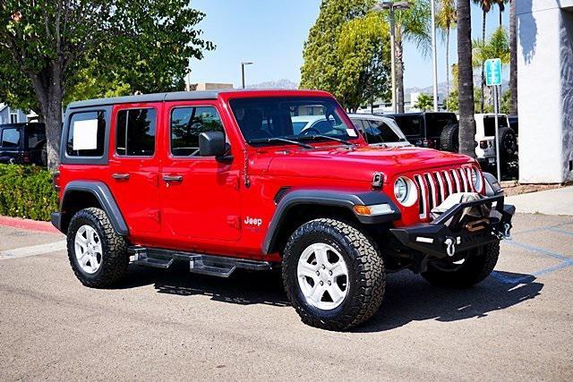 used 2020 Jeep Wrangler Unlimited car, priced at $27,032