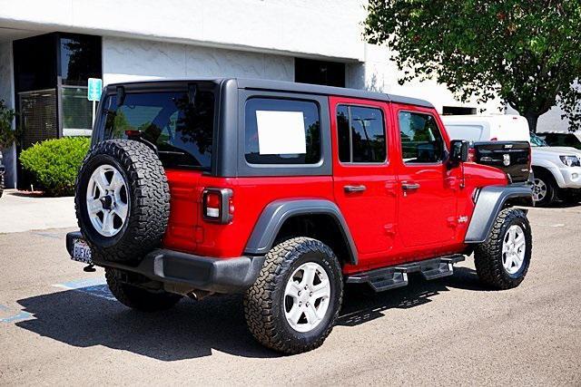 used 2020 Jeep Wrangler Unlimited car, priced at $27,032