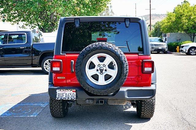 used 2020 Jeep Wrangler Unlimited car, priced at $27,032