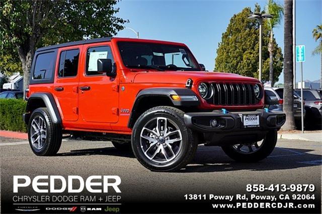 new 2024 Jeep Wrangler 4xe car, priced at $41,885