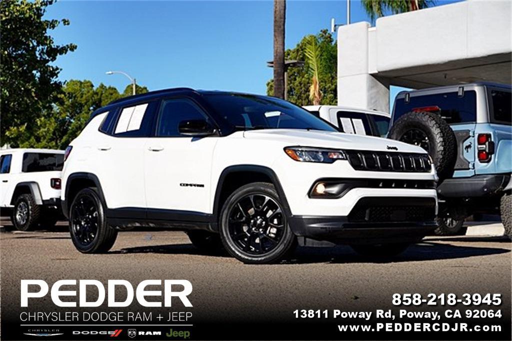 used 2022 Jeep Compass car, priced at $21,509