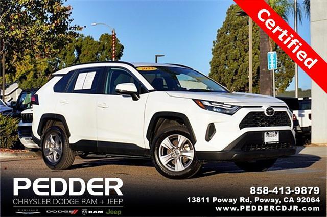 used 2022 Toyota RAV4 car, priced at $26,037