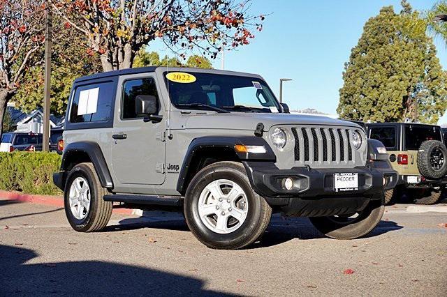 used 2022 Jeep Wrangler car, priced at $30,912