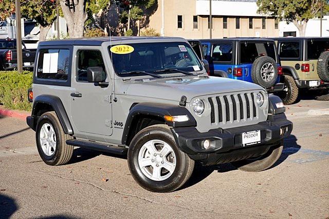 used 2022 Jeep Wrangler car, priced at $30,912