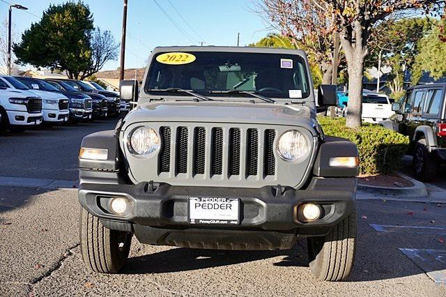 used 2022 Jeep Wrangler car, priced at $30,912