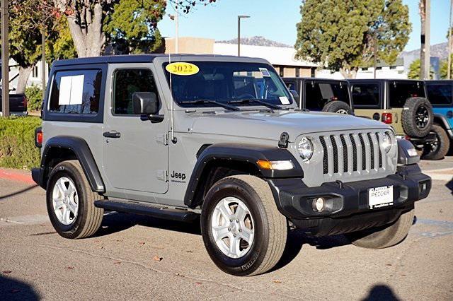 used 2022 Jeep Wrangler car, priced at $30,912