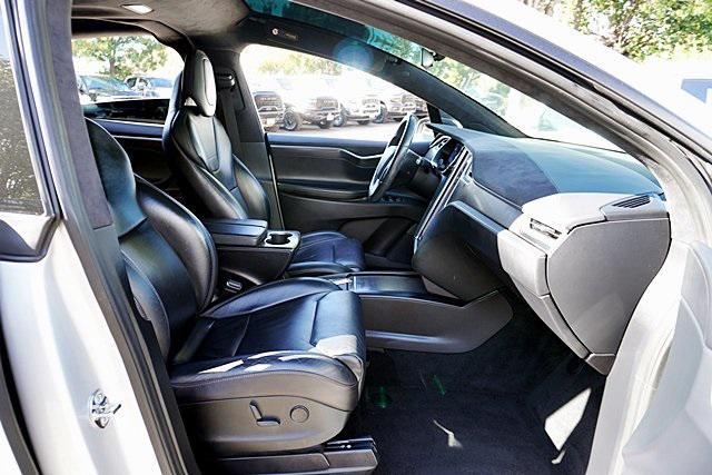 used 2017 Tesla Model X car, priced at $23,995