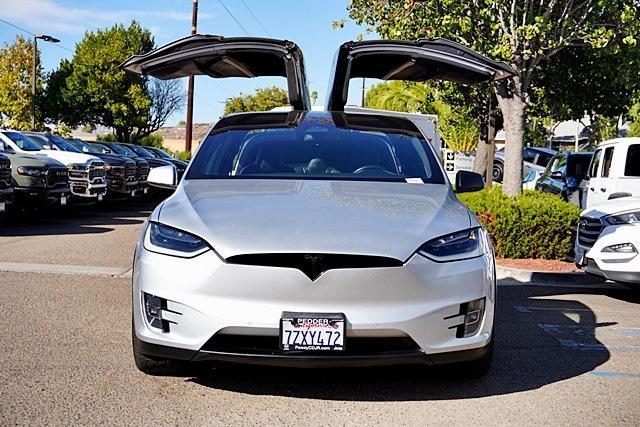 used 2017 Tesla Model X car, priced at $23,995