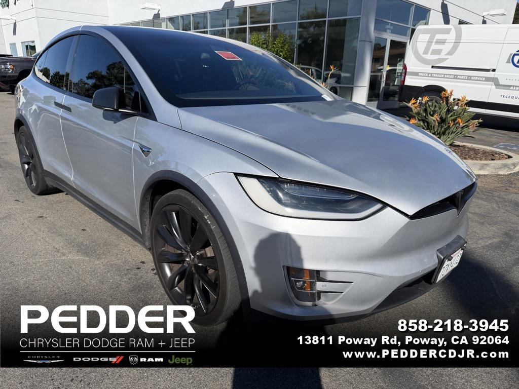 used 2017 Tesla Model X car, priced at $24,213