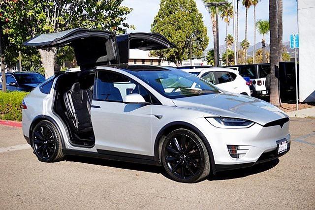 used 2017 Tesla Model X car, priced at $23,995