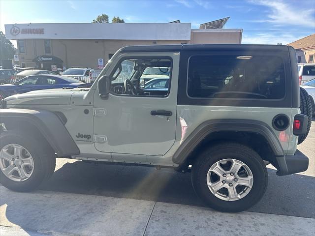 used 2023 Jeep Wrangler car, priced at $37,614