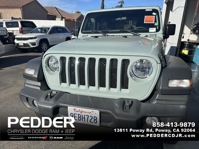 used 2023 Jeep Wrangler car, priced at $37,614