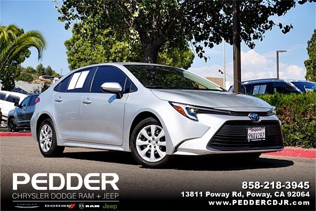 used 2024 Toyota Corolla Hybrid car, priced at $21,547