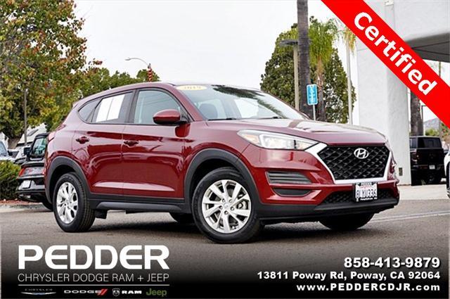 used 2019 Hyundai Tucson car, priced at $12,929