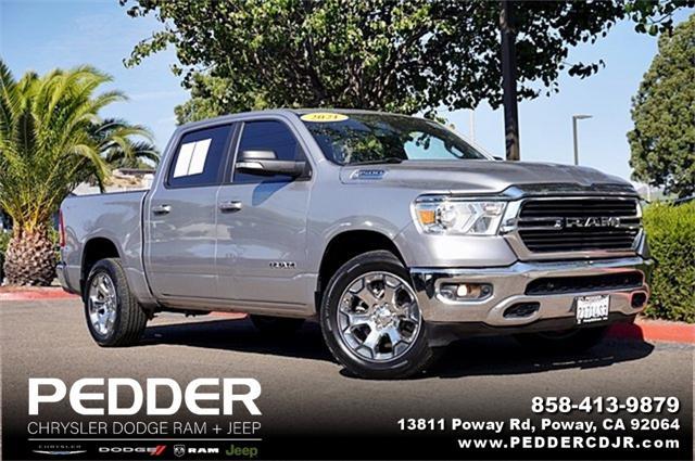 used 2021 Ram 1500 car, priced at $29,102