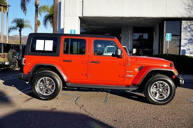 used 2021 Jeep Wrangler Unlimited car, priced at $34,057